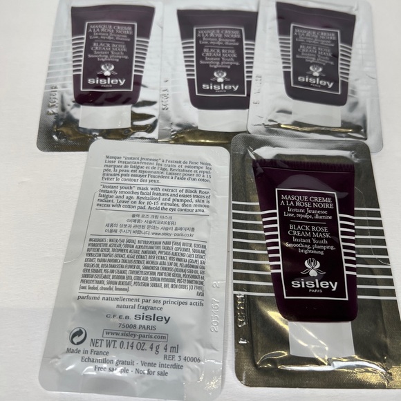 Sisley Black Rose Mask Packets 5 - Picture 5 of 7